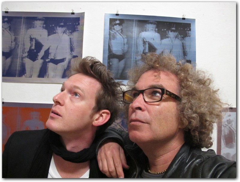 Marco Pittori and Brad Elterman in Berlin April 2011.jpg